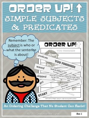 cover image of Order Up! Simple Subjects and Predicates
